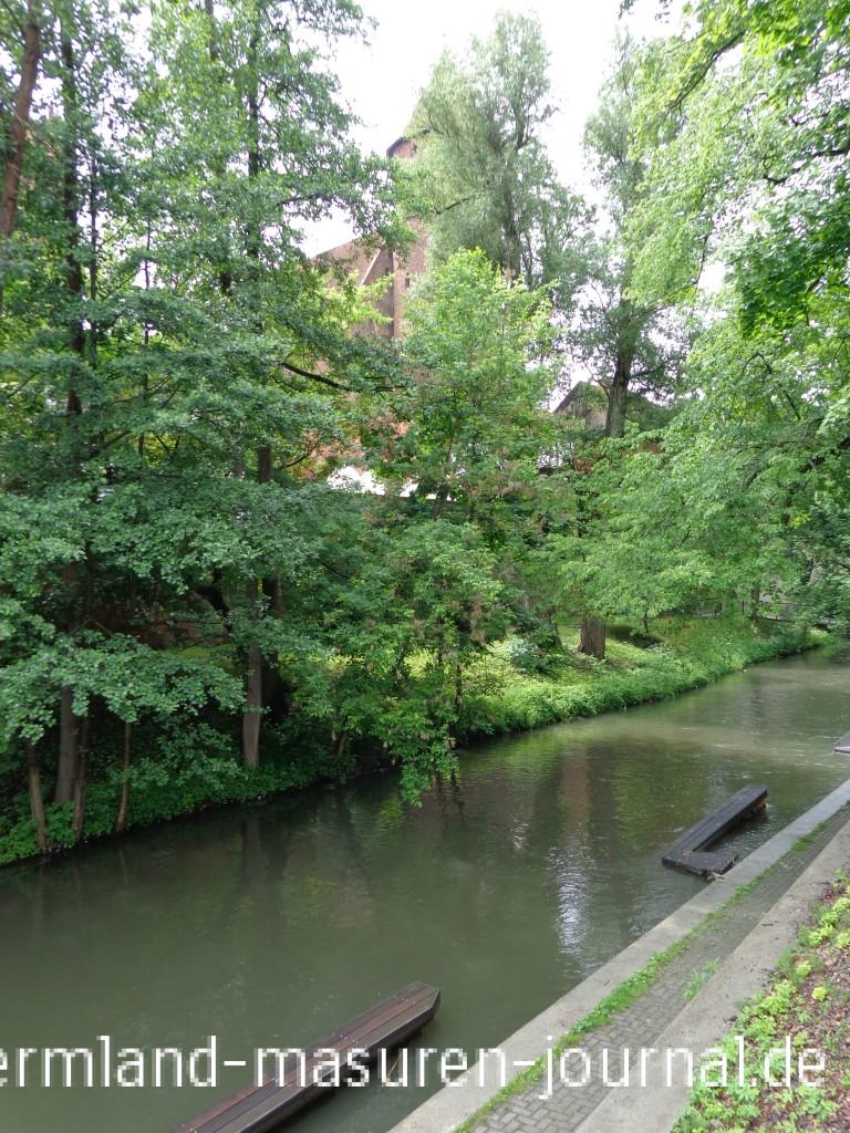 Bootsanleger zu Füßen des Schlosses in Olsztyn, Foto: B.Jäger-Dabek