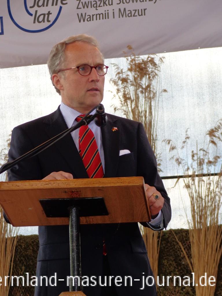 Botschafter Rüdiger von Fritsch, Foto: Brigitte Jäger-Dabek
