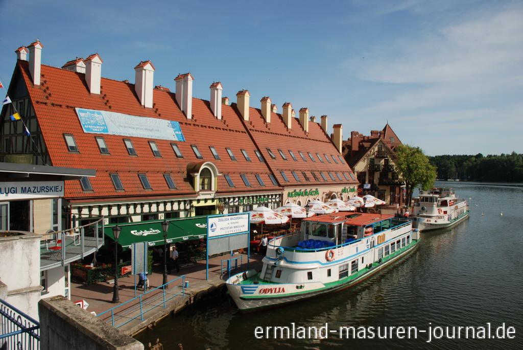 Neues Mikolajki, Nikolaiken in Masuren, Polen, Foto: B. Jäger-Dabek