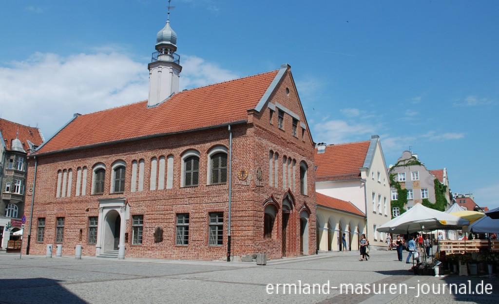 Altes Rathaus Olsztyn, Foto: B.Jäger-Dabek