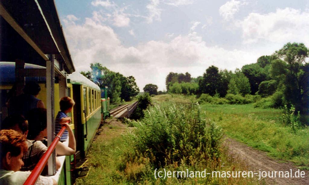 Eine Fahrt mit der Kleinbahn von Elk/Lyck, Foto: B.Jäger-Dabek