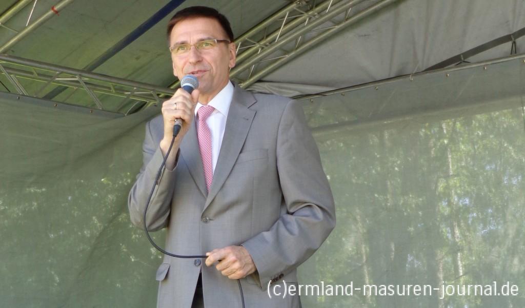 Oberbürgermeister Piotr Grzymowicz, Olsztyn, Foto: Brigitte Jäger-Dabek