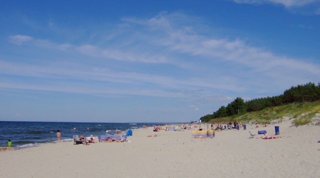 Strand von Krynica Morska/Kahlberg, Foto: Hans Weingartz, CC-BY-SA-2.0-DE.