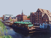 Bydgoszcz, Speicher an der Brahe, Foto. B.Jäger-Dabek