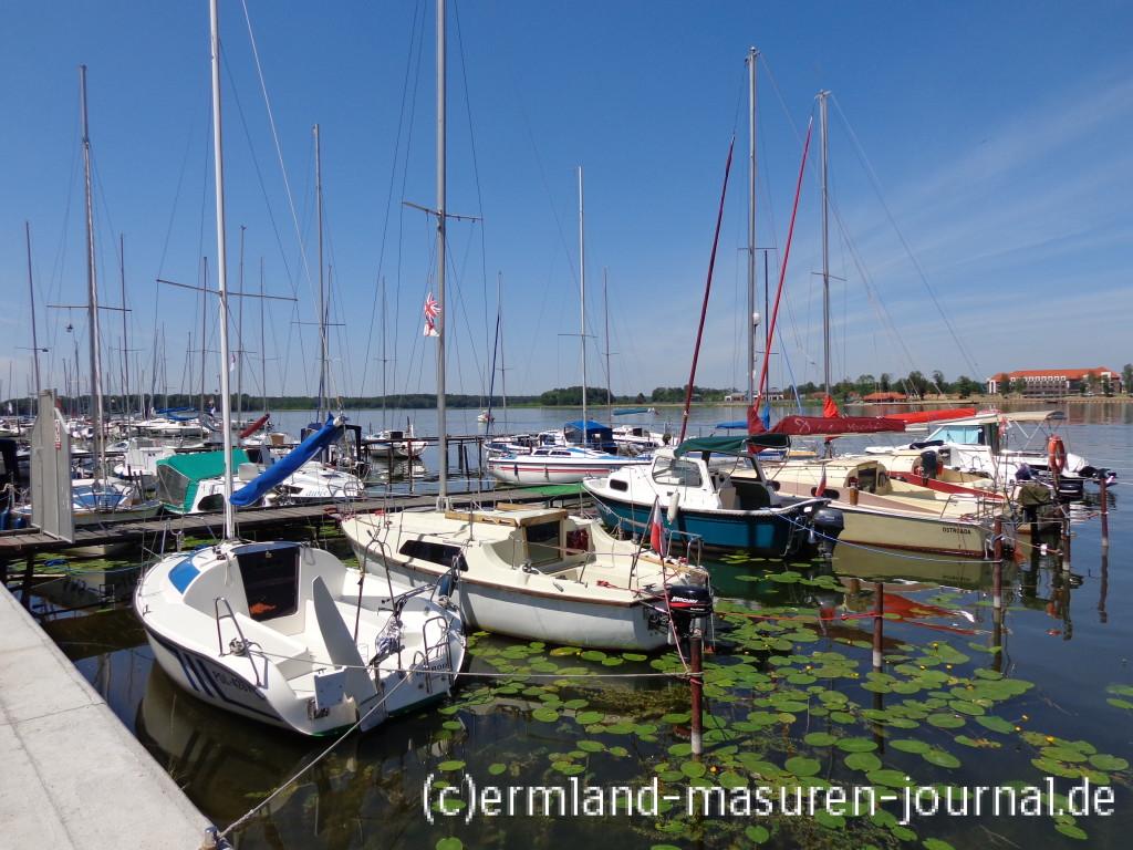 Wassersportparadies Mikolajki an den Großen Seen in Masuren, Foto: B.Jäger-Dabek