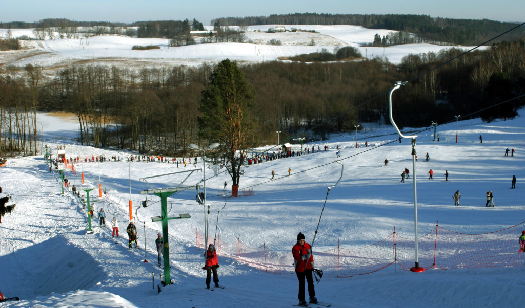 Mrągowo Skilift, Skilauf, Foto: Witold Mierzejewski